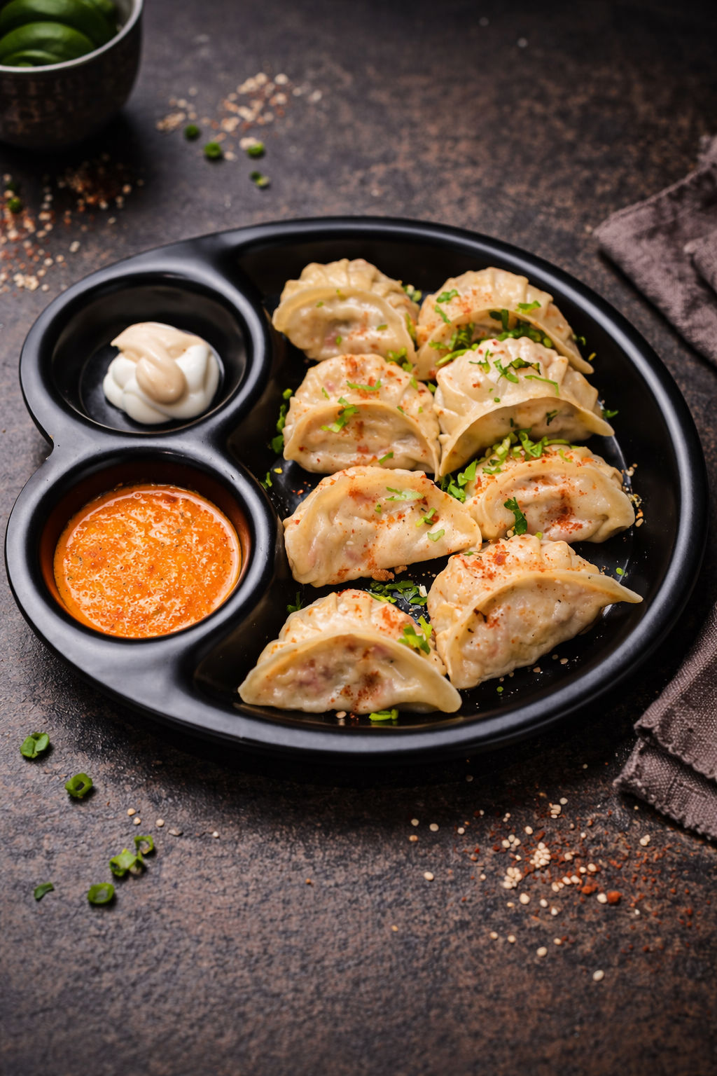 Steamed Momos